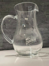 Load image into Gallery viewer, Cointreau 1.3L Glass Jug - Water Pitcher, Juice Cocktail, Heavy Base (Each)