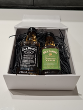 Load image into Gallery viewer, Jack Daniels Doubles Gift Box - Old No.7 & Apple Tennessee Whiskey Miniature Bottles - 5cl - White Gift Box