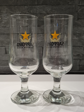 Load image into Gallery viewer, Sapporo Premium Beer Glass - Schooner 2/3 Pint [Set of 2]
