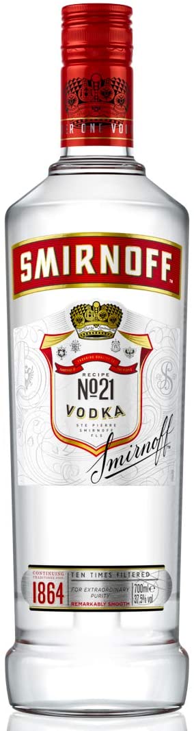 Smirnoff Red Label Vodka, 70 cl