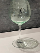 Load image into Gallery viewer, G&#39;Vine Gin Copa Balloon Glass - Green Bowl, White Stemed Gin/Cocktail Glass
