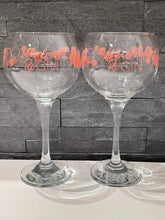 Load image into Gallery viewer, G&amp;T Gin Coppa Balloon Glasses - Let The Evening BeGIN (Set of 2)
