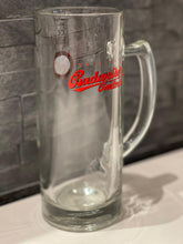 Load image into Gallery viewer, Budweiser Budvar Stein Handle Pint Glass
