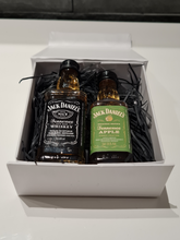 Load image into Gallery viewer, Jack Daniels Doubles Gift Box - Old No.7 &amp; Apple Tennessee Whiskey Miniature Bottles - 5cl - White Gift Box
