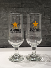 Load image into Gallery viewer, Sapporo Premium Beer Glass - Schooner 2/3 Pint [Set of 2]
